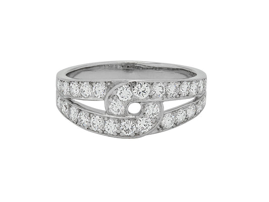 Cartier Diamond Ring in 18K White Gold