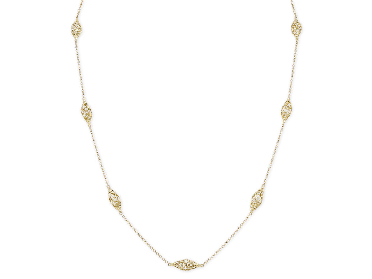 Tiffany & Co. Paloma Picasso Necklace in 18K Gold