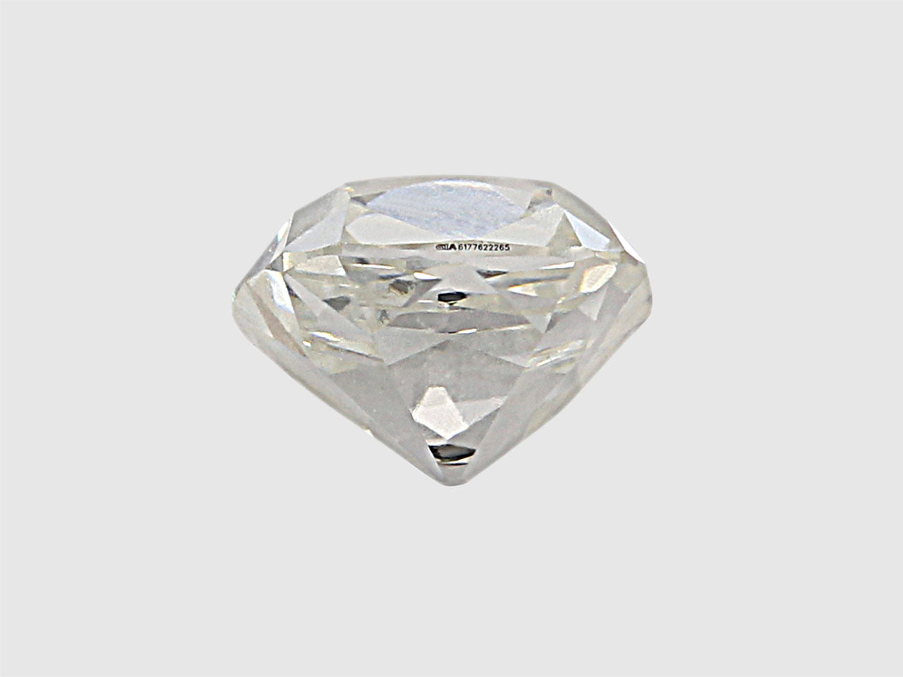0.89 Carat F/VS-1 Old Mine Cushion-Cut Diamond