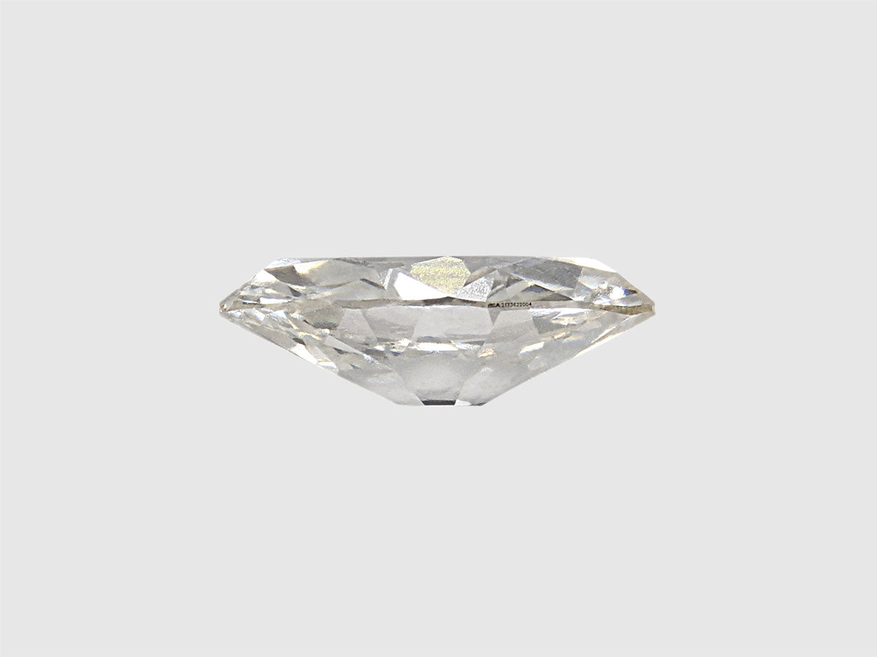 0.87 Carat H/VS-2 Old Marquise-Cut Diamond