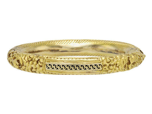 Antique Victorian Gold Bangle in 18K Gold