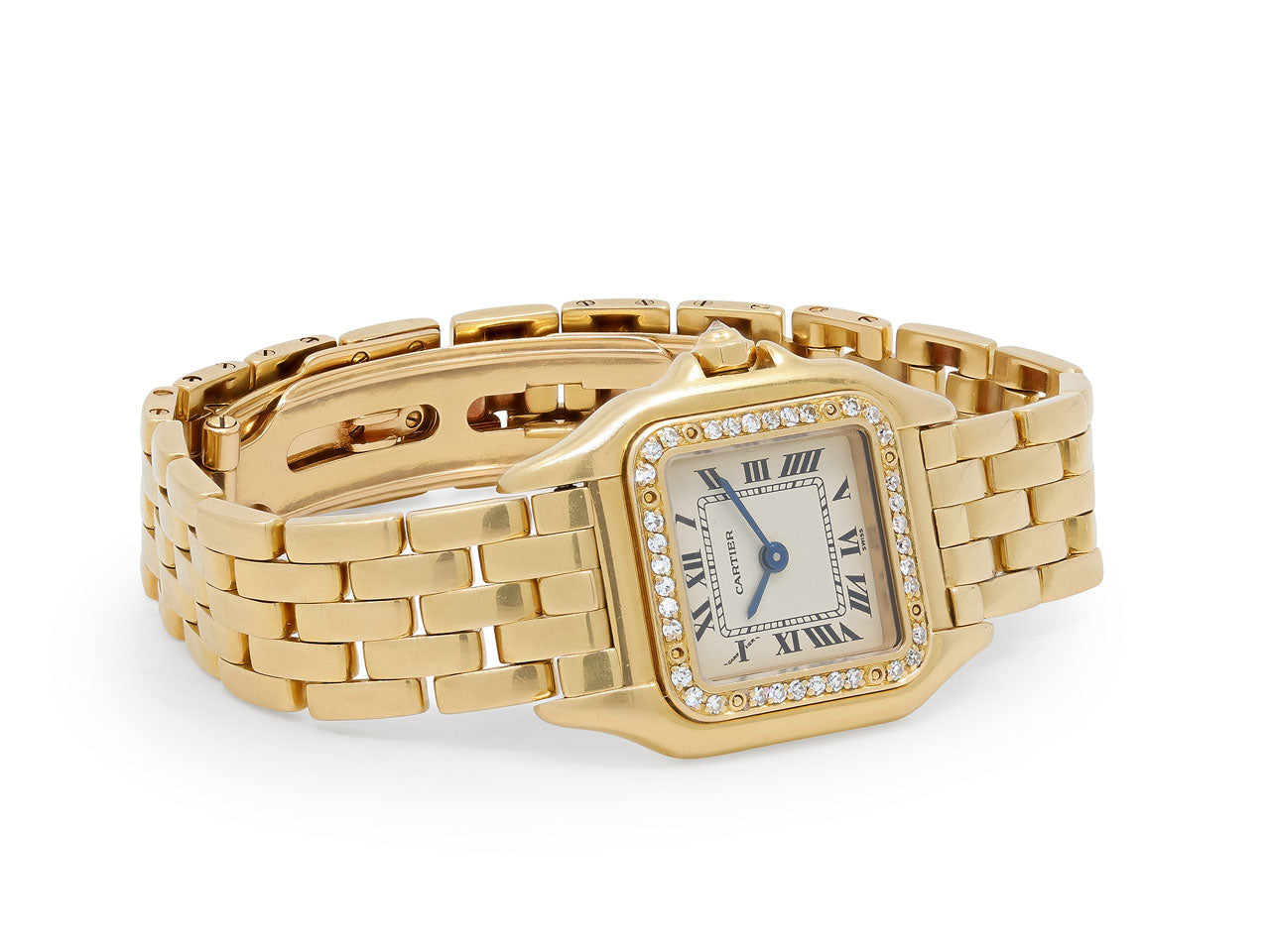 Cartier 'Panthère de Cartier' Diamond Watch in 18K Gold, 22 mm