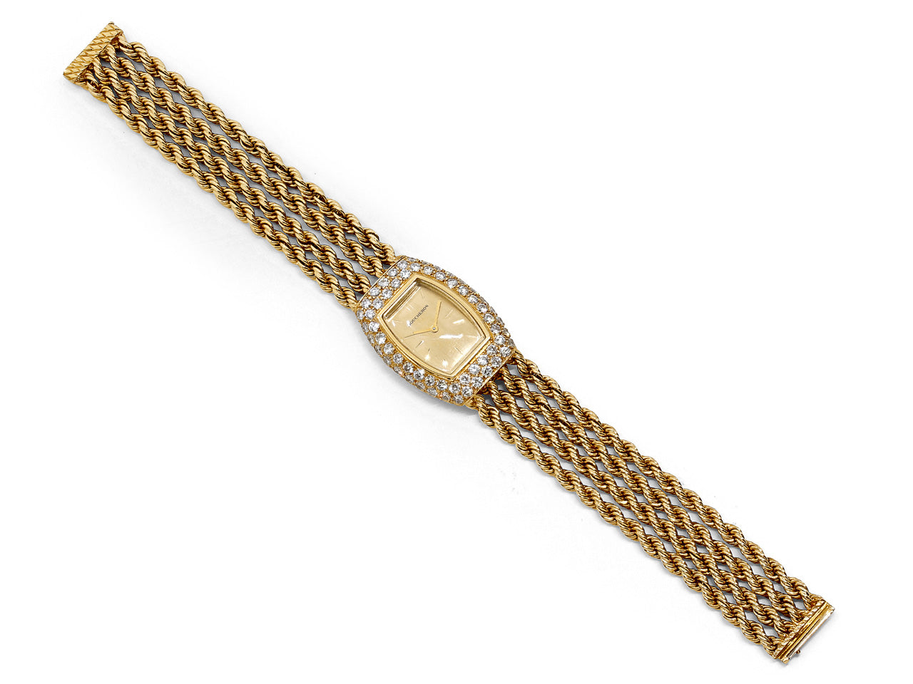 Boucheron Diamond Watch in 18K Gold