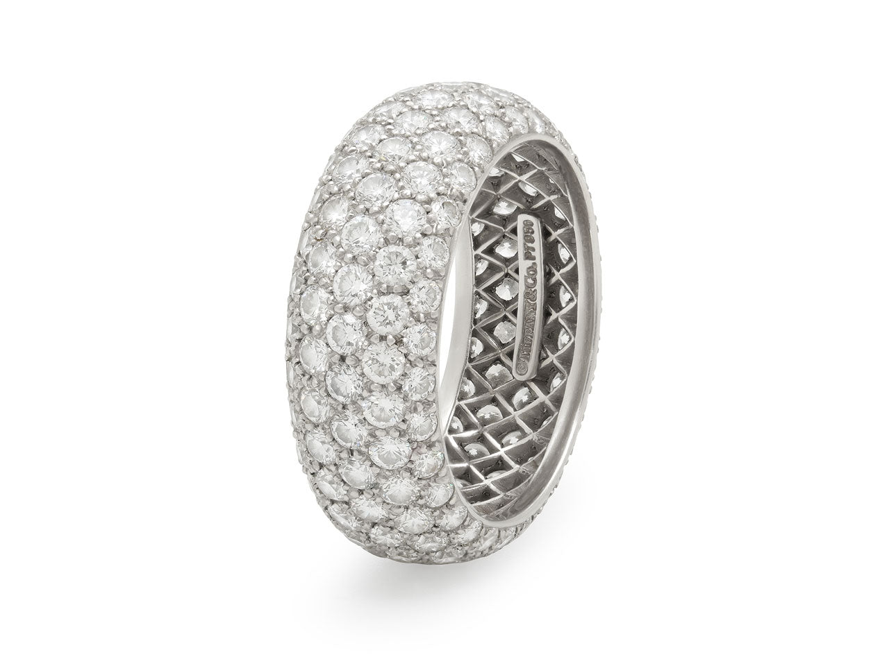 Tiffany & Co. 'Soleste' Diamond Band Ring in Platinum