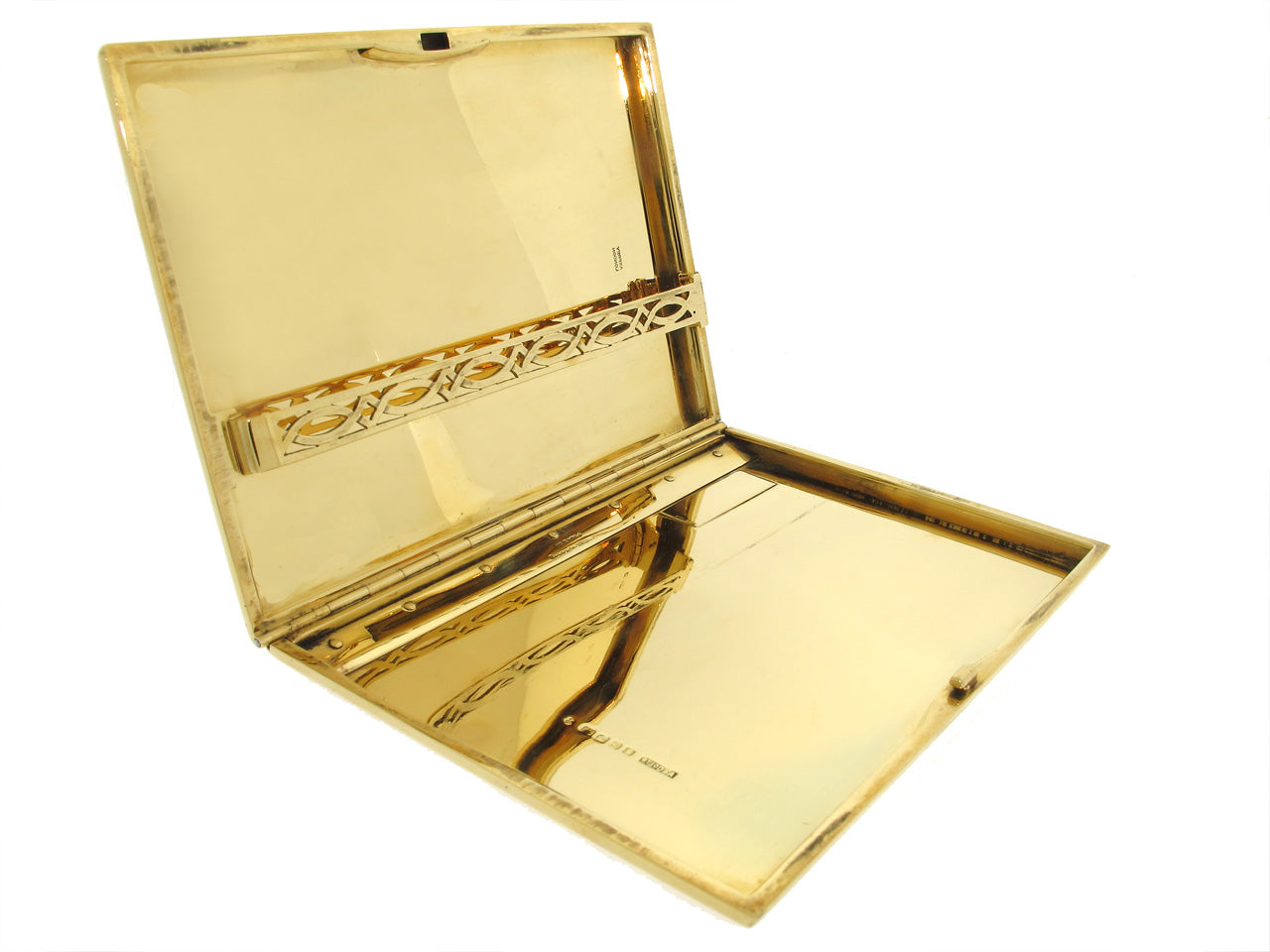 Asprey Cigarette Case in 18K Gold