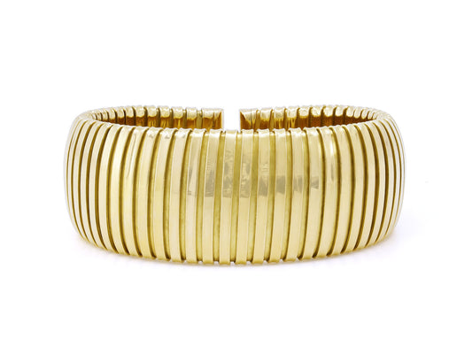 Carlo Weingrill Tubogas Bangle in 18K