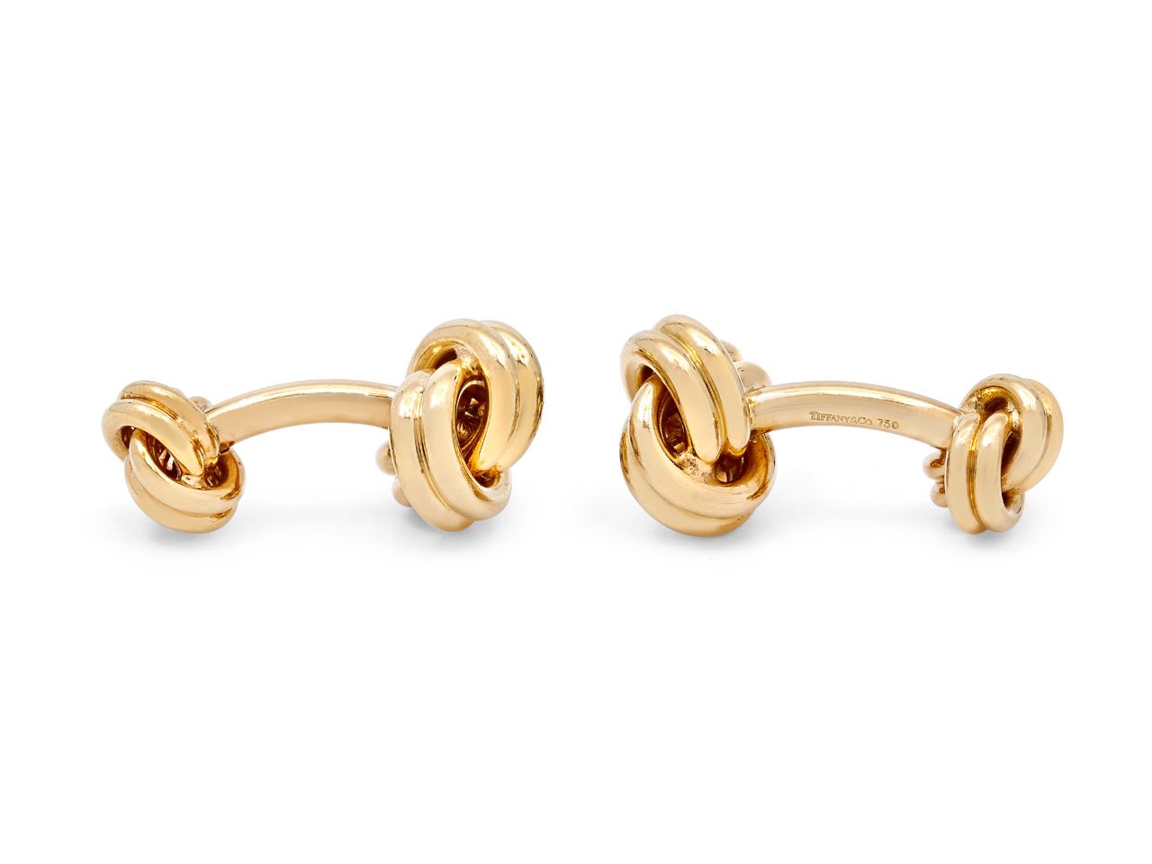 Tiffany & Co. Knot Cufflinks in 18K Gold