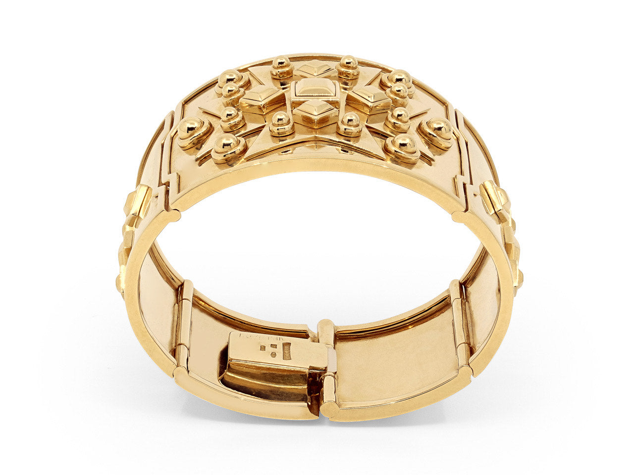 Verdura 'Midas' Maltese Cross Bracelet in 18K Gold