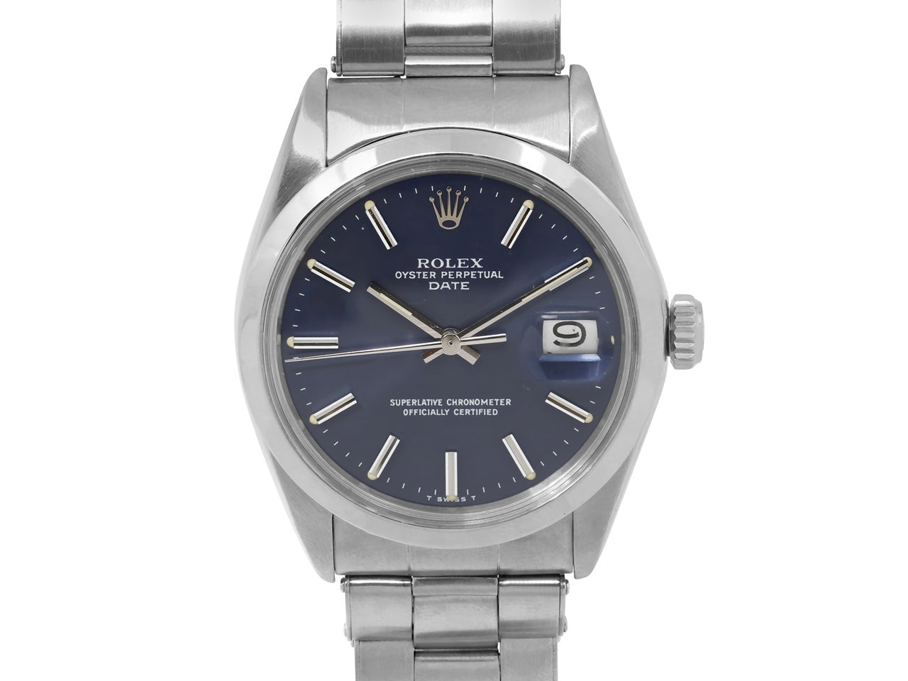 Rolex Oyster Perpetual Date Watch in Stainless Steel, 34 mm