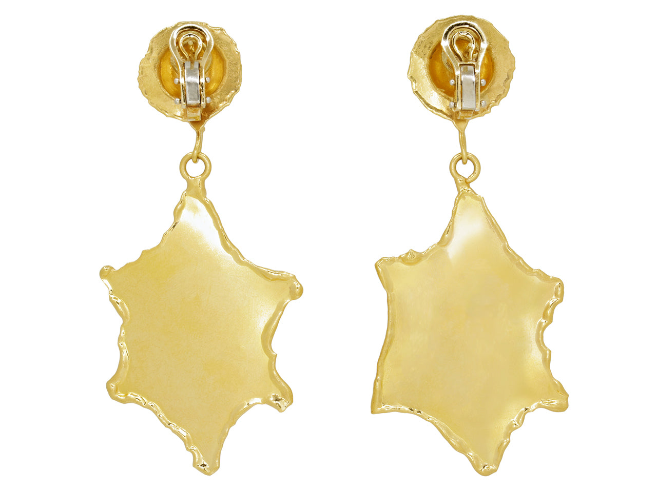 Jean Mahie Earrings in 22K Gold