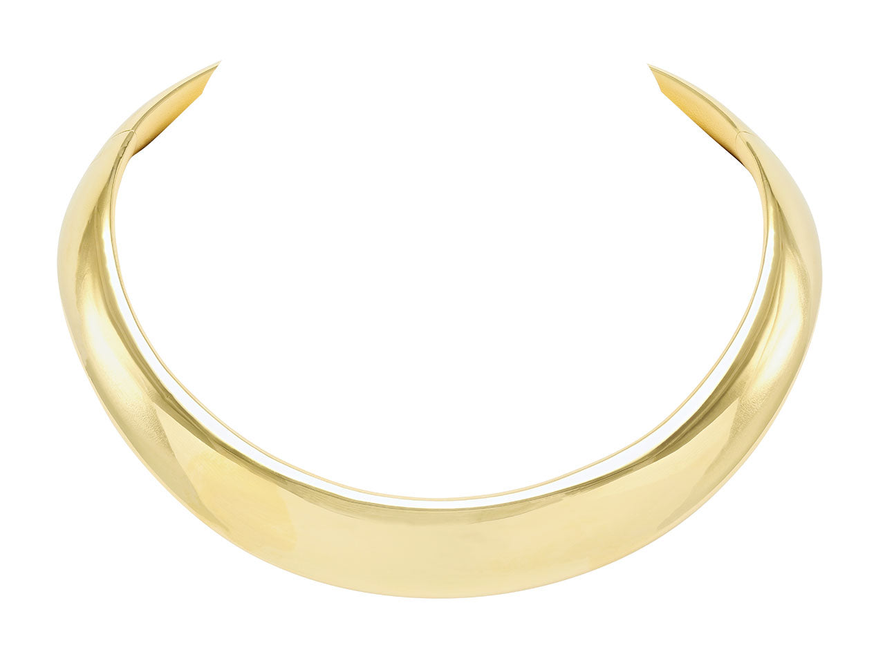 Collar Necklace in 18K Gold, Italian