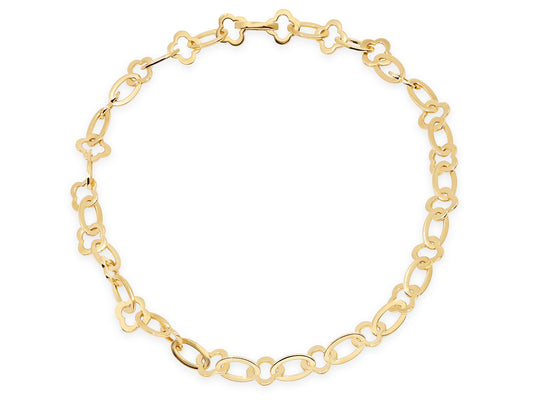 Van Cleef & Arpels 'Byzantine Alhambra' Necklace in 18K Gold