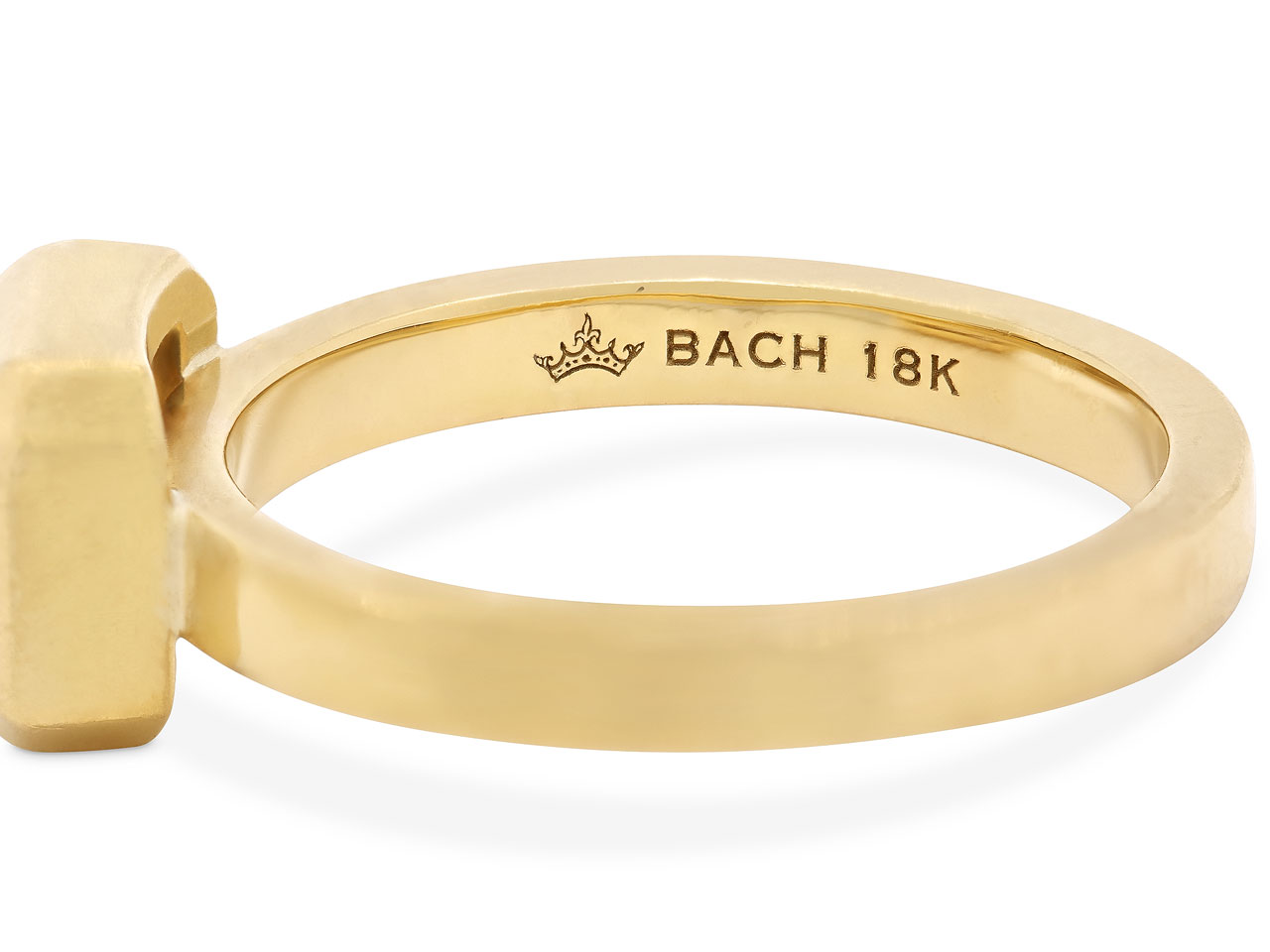 Cynthia Bach Emerald-cut Diamond Ring in 18K Gold