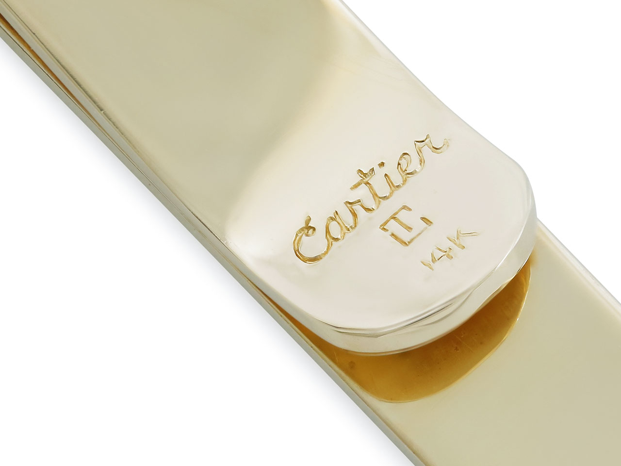 Cartier Tie Bar in 14K Gold