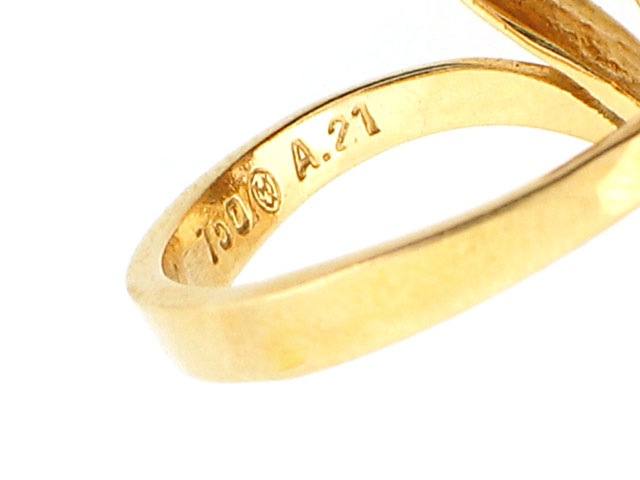 Ilias Lalaounis Diamond Ring in 18K Gold