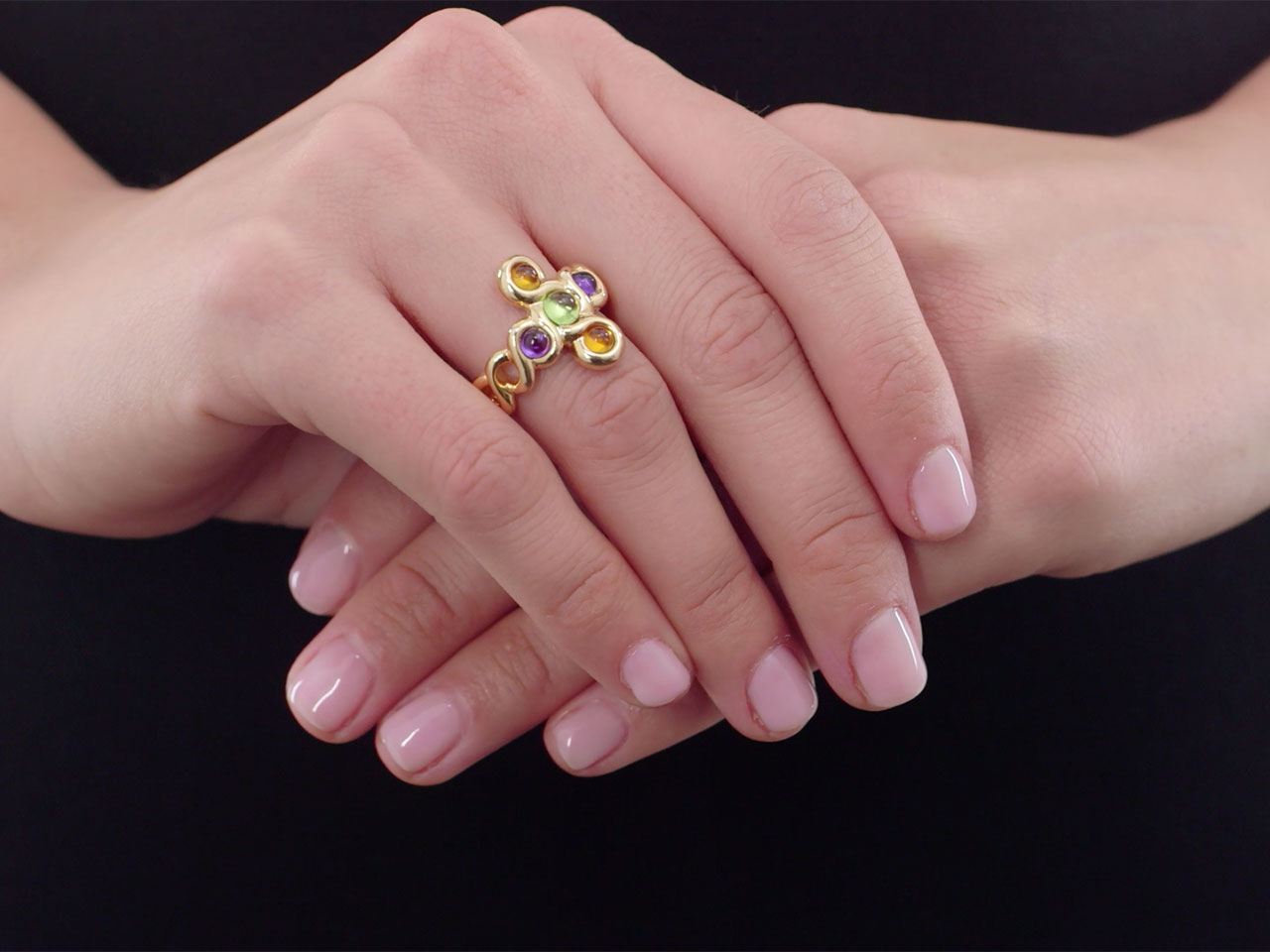 Chanel Multi-Gemstone Ring