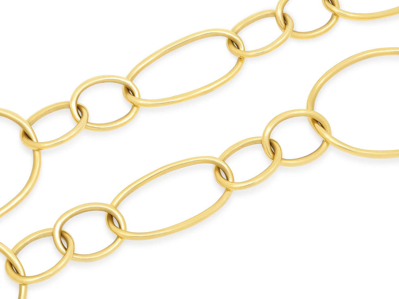 Multi-Link Necklace in 18K Gold