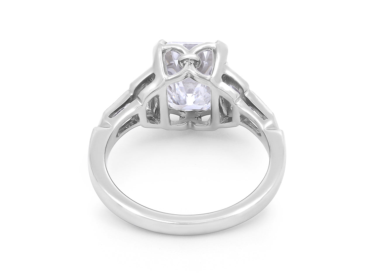 Asscher Cut Diamond Ring, 3.02 carats D/VVS-2, in Platinum