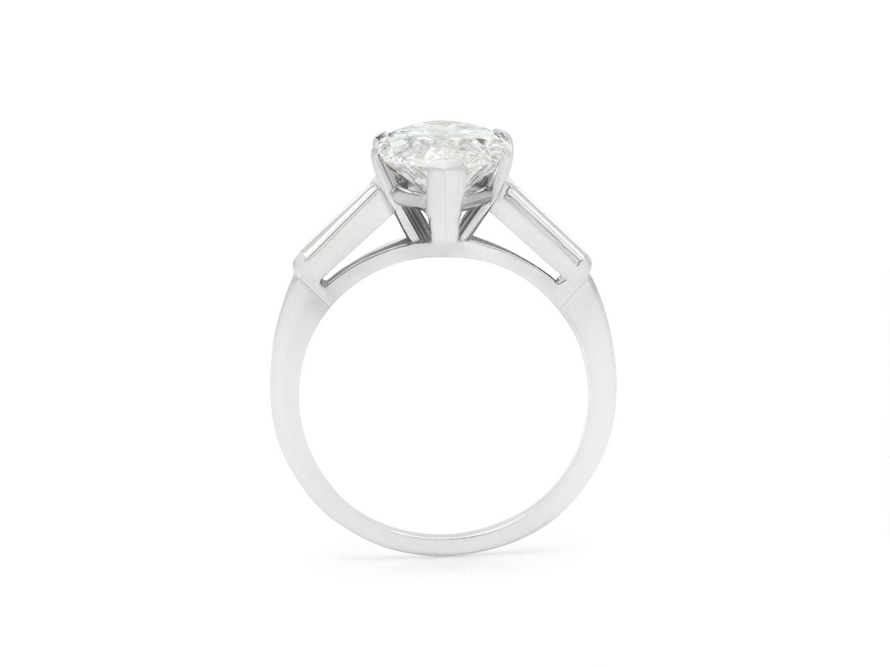 Marquise Diamond Ring, 3.06 Carats I/VVS2, in Platinum