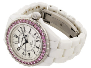 Chanel Pink Sapphire J12 Watch