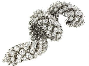 Hammerman Brothers Diamond Bracelet in Platinum